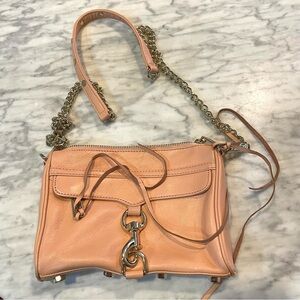 Rebecca Minkoff | Mini MAC Crossbody Pink Silver